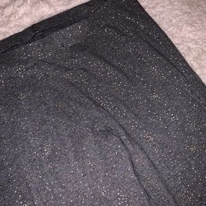 Cat & Jack Grey with Gold dot leggings
